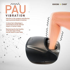 Compact Portable Kahuna Foot Massager PAU (Black/Gray)